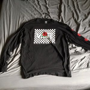 Black vans long sleeve shirt